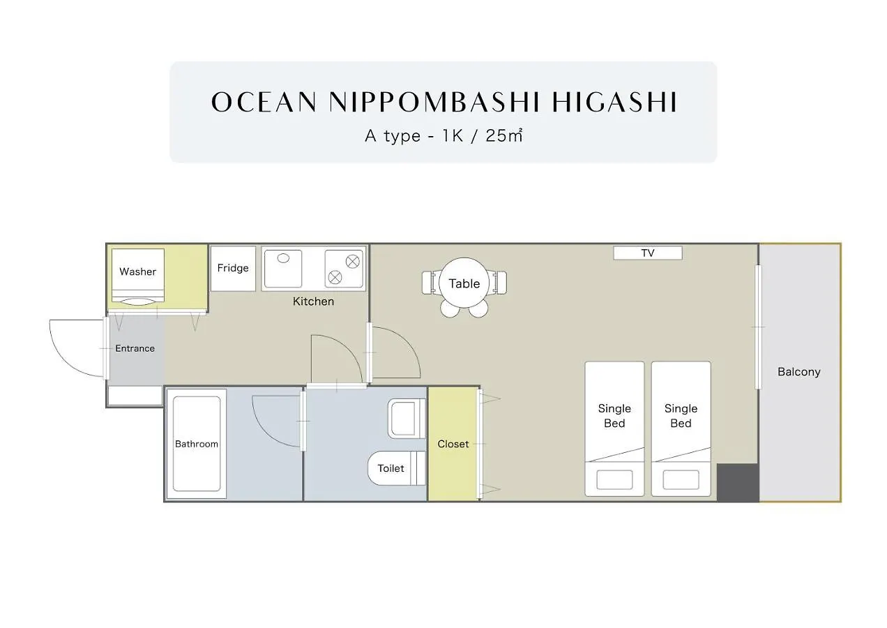 Ocean Nipponbashi Higashi Apartment Osaka